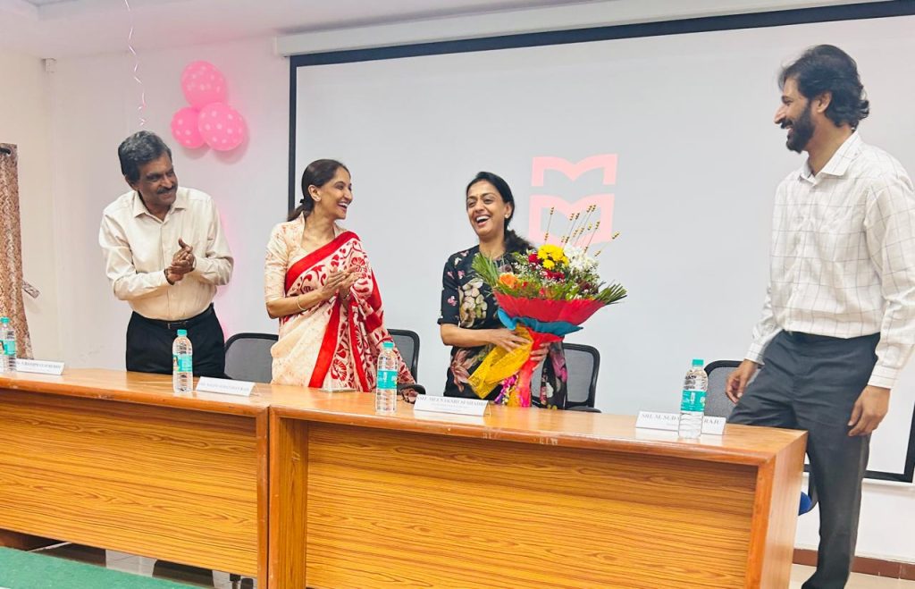 MSEC Women’s day -2025 Celebration addressed by Meenakshi Krishna Byregowda