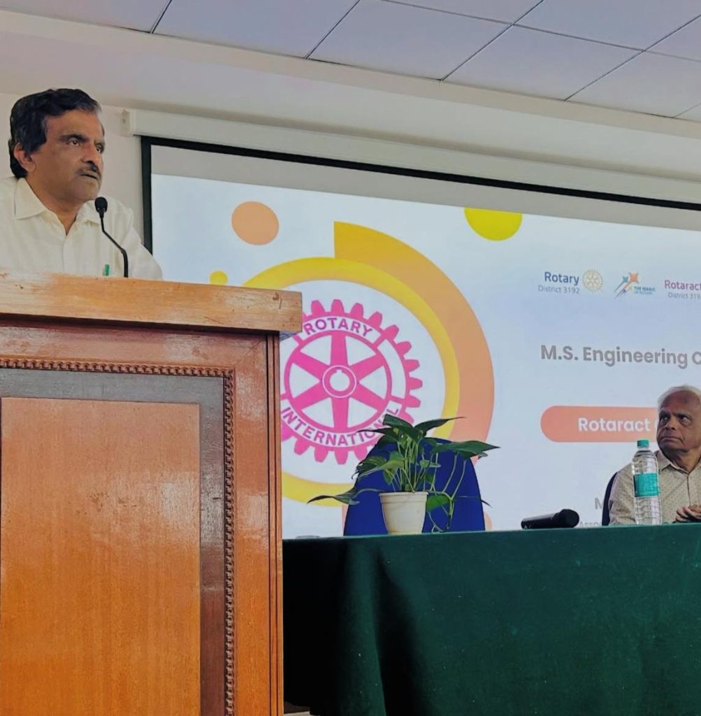 Launch of Rotaract Club at MSEC – 2025